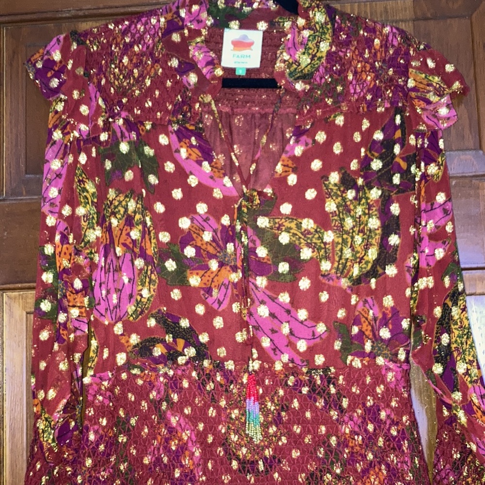 Farm Rio Ruche dress - Picture 2 of 5